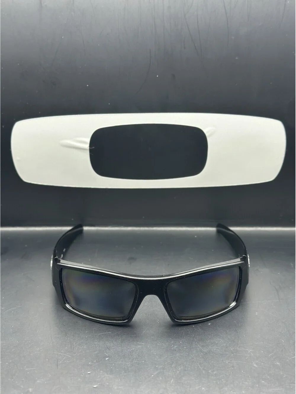 Oakley Gascan Polished Black/Prizm Grey Polarized Lenses (Camo Icons)
